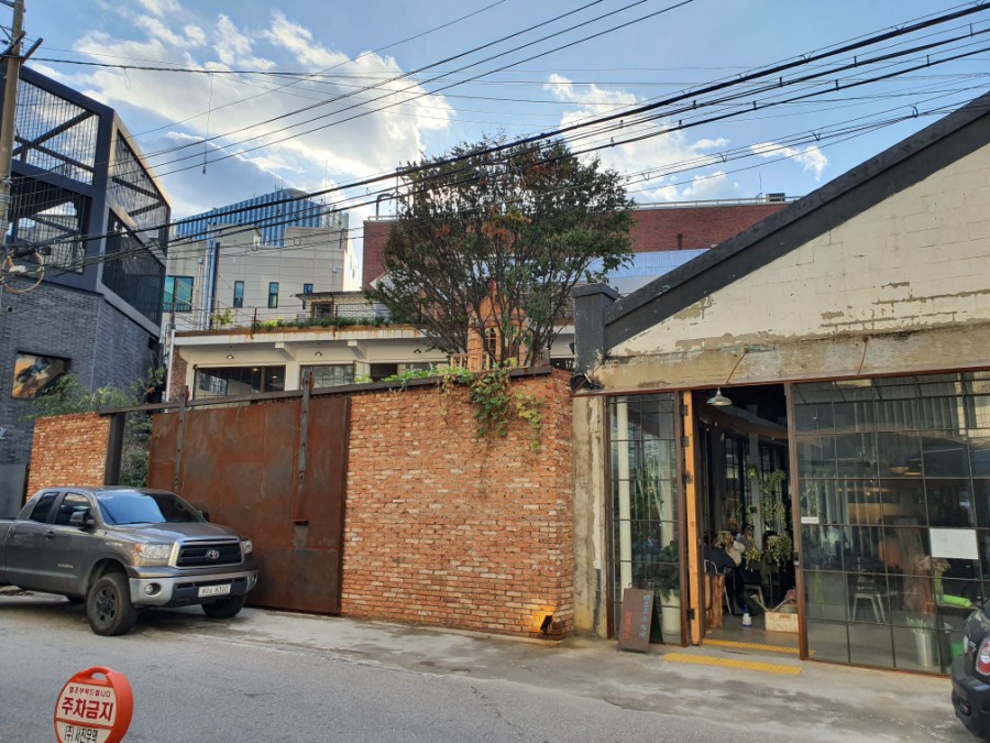 성수동 카페 할아버지공장 방문 당시 사진
