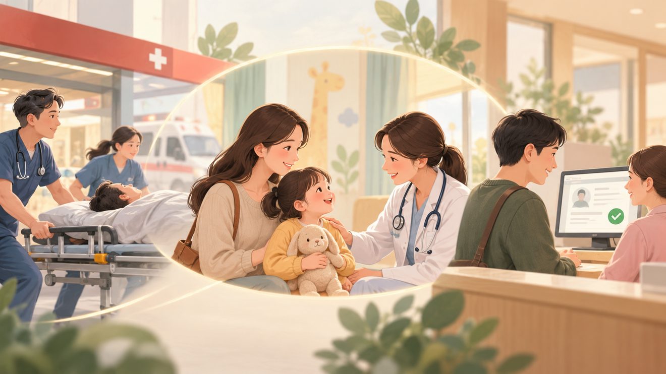 병원 본인확인이 면제되는 대표 경우를 정리한 카드