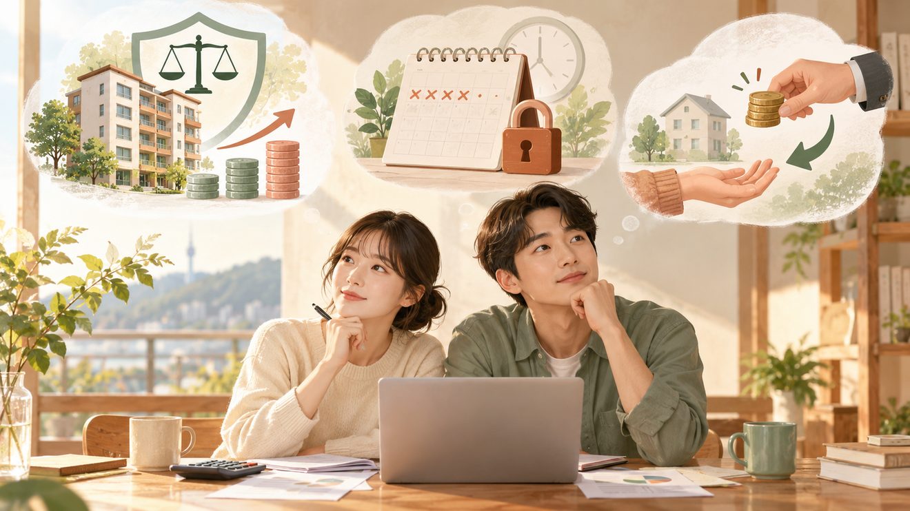 등록 민간임대주택 임대료 증액 규칙을 정리한 카드